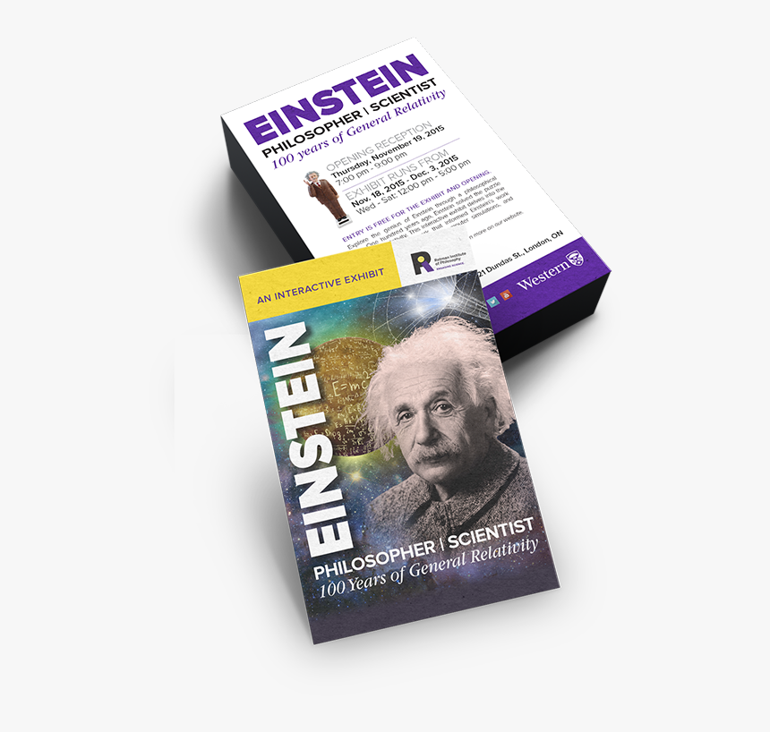 Einstein Exhibit - Flyer, HD Png Download, Free Download