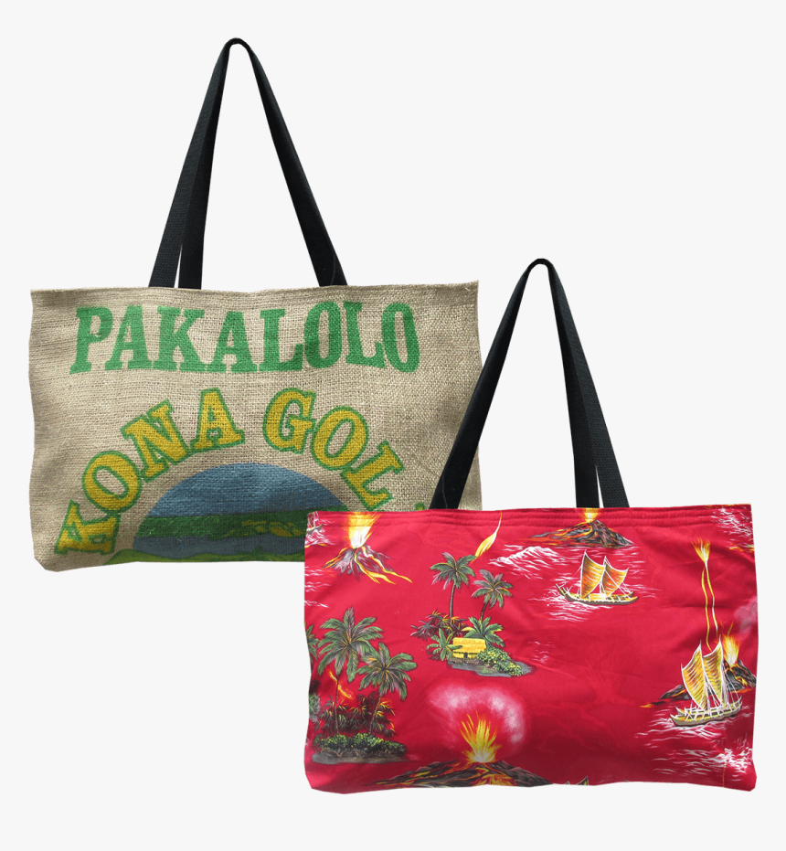 Kona Gold Burlap Tote - Tote Bag, HD Png Download, Free Download