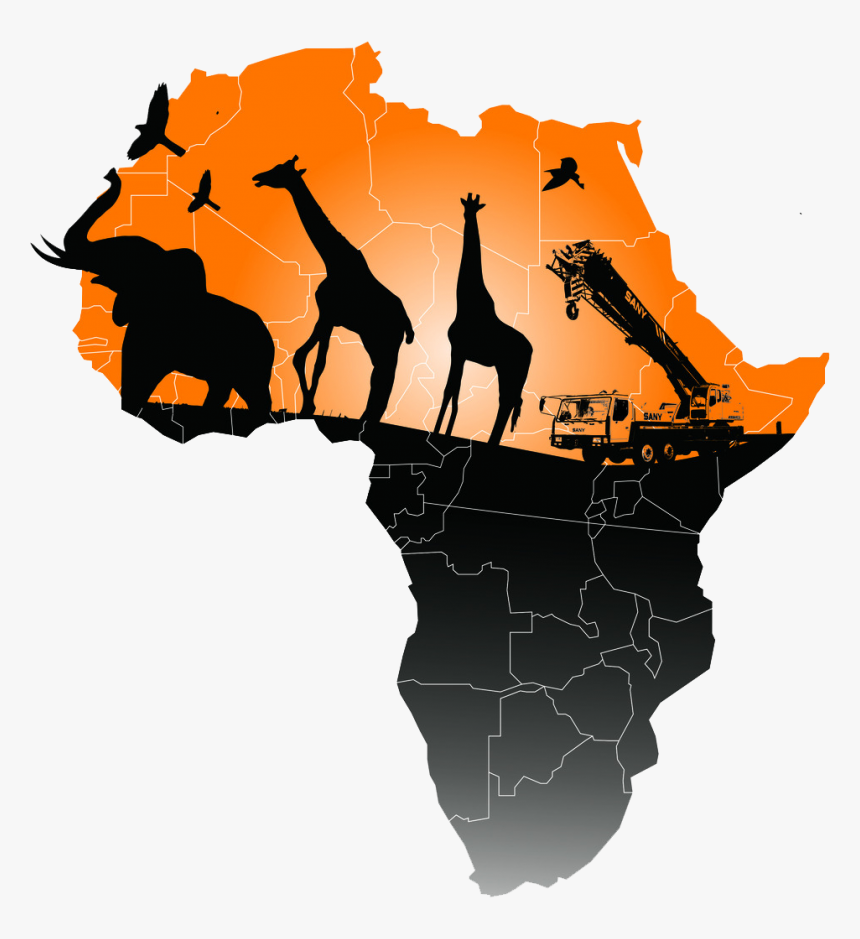 Map Of Africa Png Image - Transparent Map Of Africa Png, Png Download, Free Download