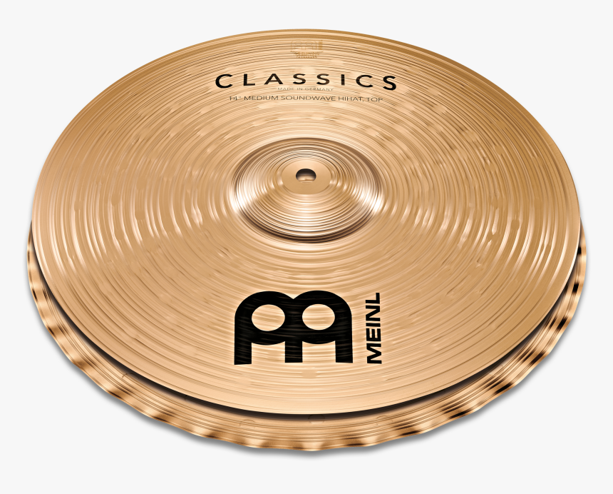 Transparent Music Soundwave Png - Meinl Classics 14 Hi Hat, Png Download, Free Download