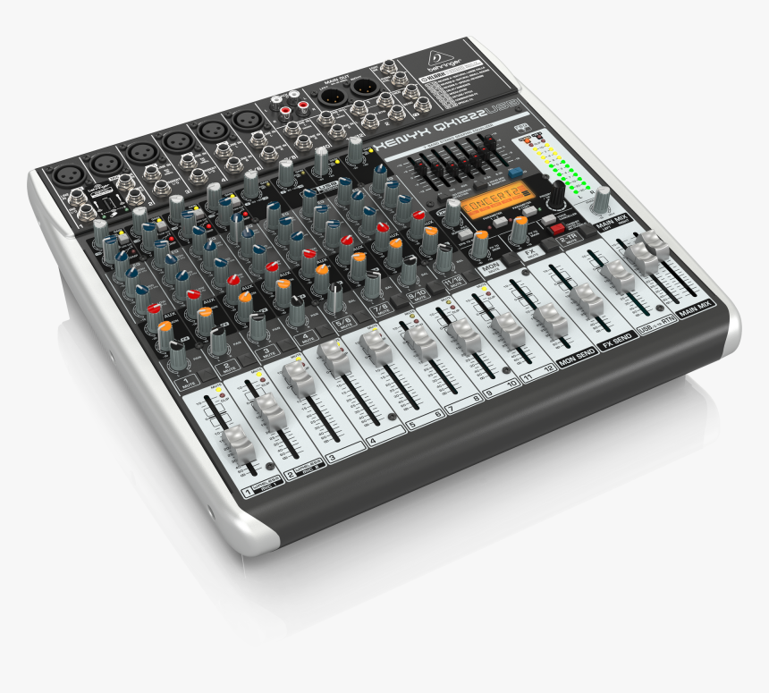 Behringer Xenyx Qx1222usb Mixer, HD Png Download, Free Download