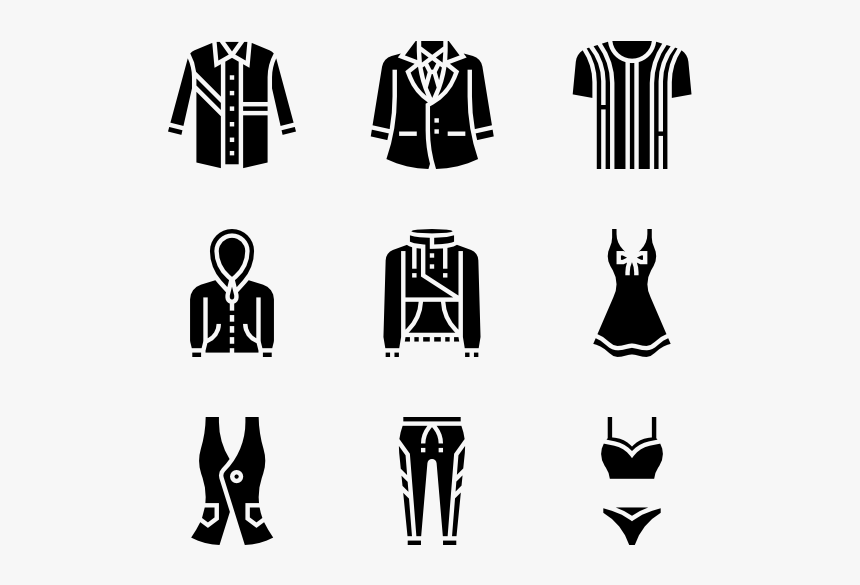 Clothes Silhouette, HD Png Download - kindpng