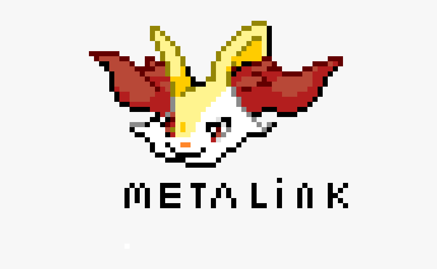 Pokemon Pixel Art Braixen, HD Png Download, Free Download