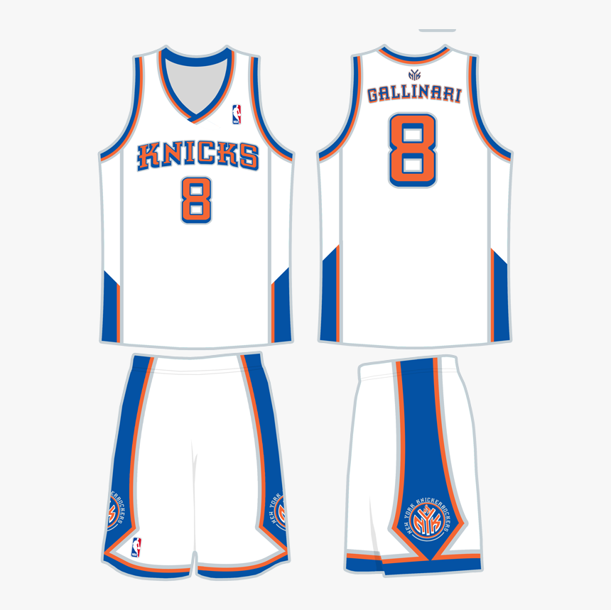 Knickshome - New York Knicks Uniforms Design, HD Png Download - kindpng