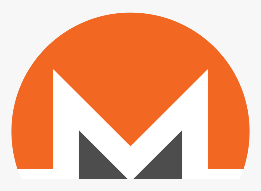 The Symbol Of Cryptocurrency Monero, Featuring The - Sign, HD Png Download, Free Download