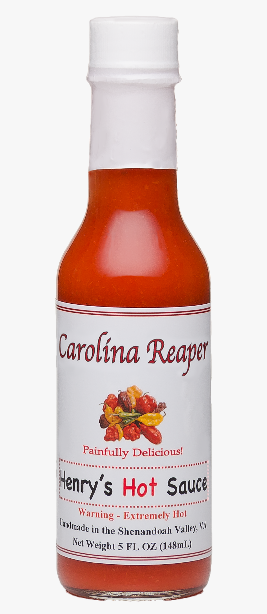 Transparent Carolina Reaper Png - Glass Bottle, Png Download, Free Download