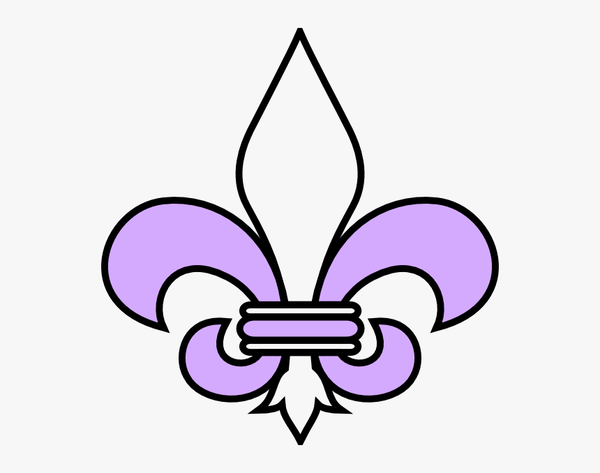 Transparent Fleur De Lis Border Png - Gold Fleur De Lis Clip Art, Png Download, Free Download