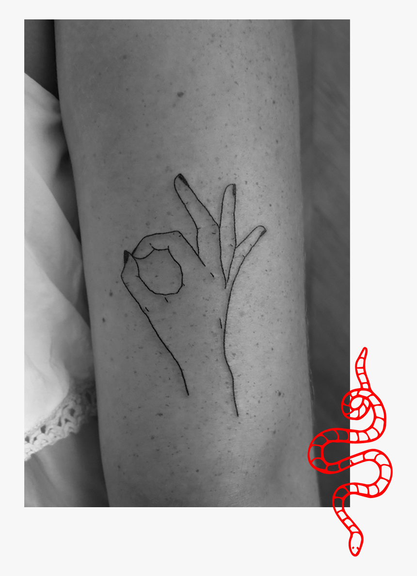 01 Lilygloria Bw Illustration Overlay - Tattoo, HD Png Download, Free Download