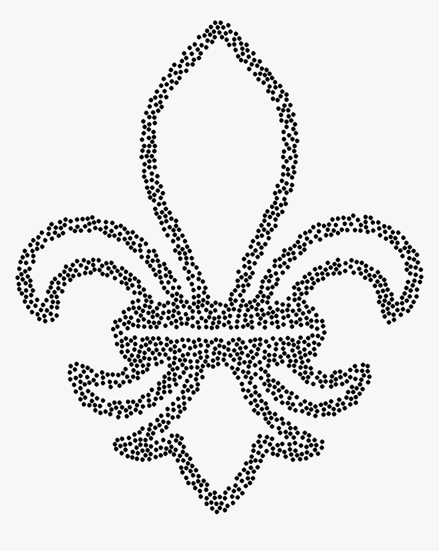 Transparent Fleur De Lis Png - Drawing Of Fleur De Lis, Png Download, Free Download