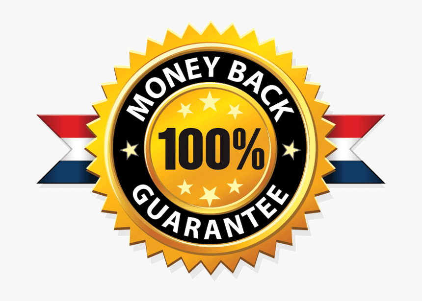 100 Money Back Guarantee Png - Label, Transparent Png - kindpng