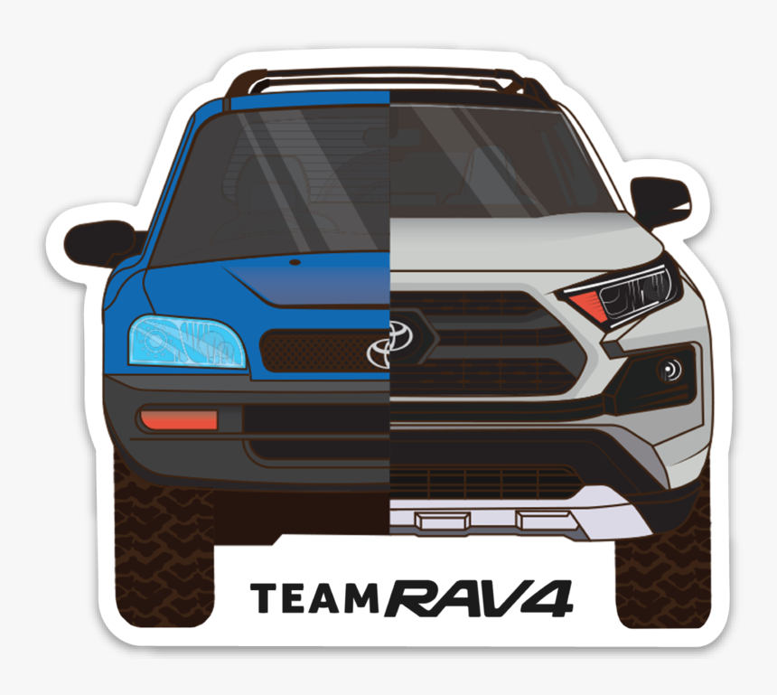 Transparent Rav4 Png - Rav4 Sticker, Png Download, Free Download