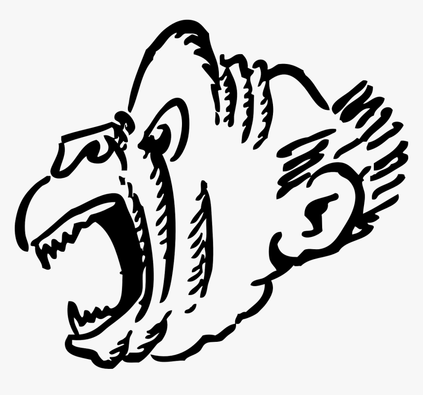 Screaming Monkey Png, Transparent Png, Free Download