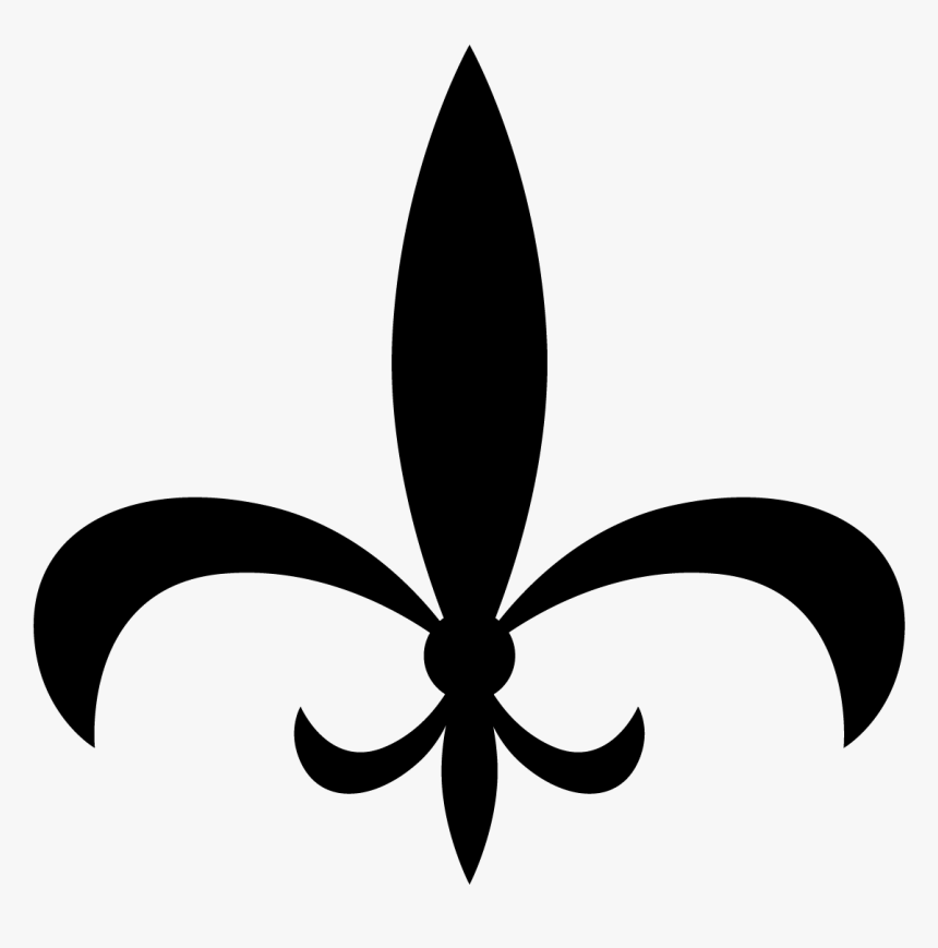 Elegant Fleur De Lis Clip Art - Emblem, HD Png Download, Free Download