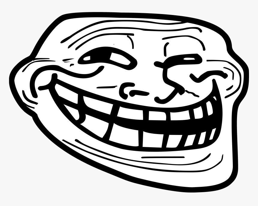 Rage Comic Internet Troll Clip Art - Troll Face, HD Png Download, Free Download