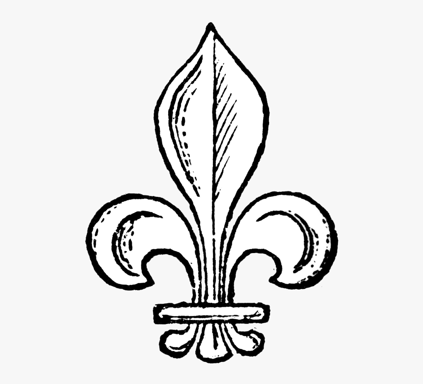 Heraldic Fleur De Lis, HD Png Download, Free Download