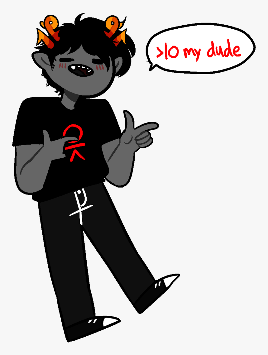 Hiveswap Homestuck Internet Troll Art Leo - Cartoon, HD Png Download, Free Download