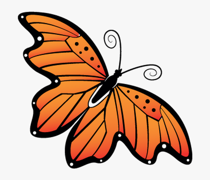 Monarch Butterfly Clipart Monarch Butterfly Pieridae - Monarch Butterfly Clip Art, HD Png Download, Free Download