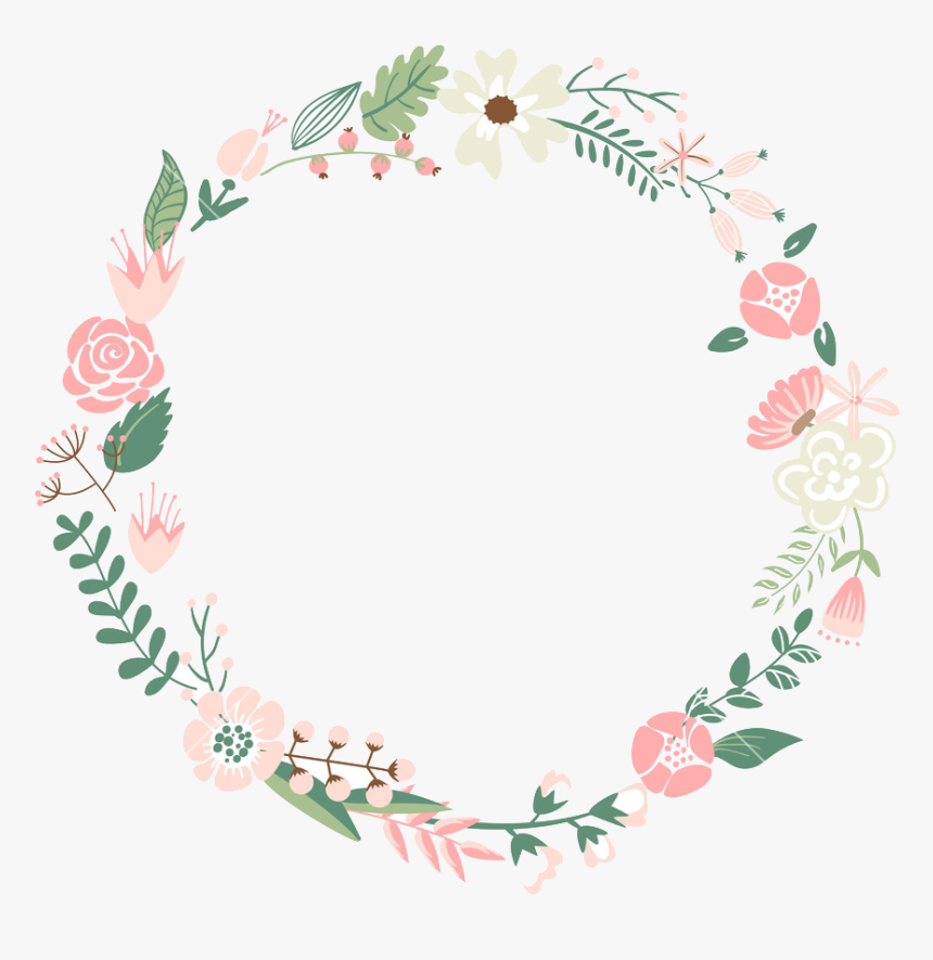 #frames #frame #borders #border #flowers #flower #floral - Flower Crowns For Background, HD Png Download, Free Download