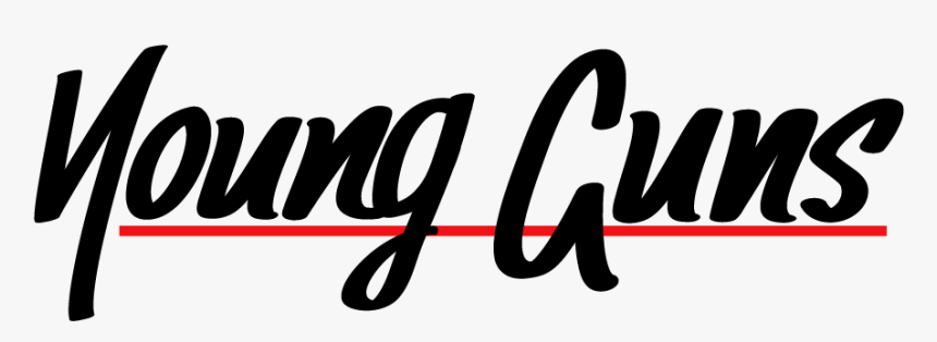 Young Guns - Calligraphy, HD Png Download - kindpng