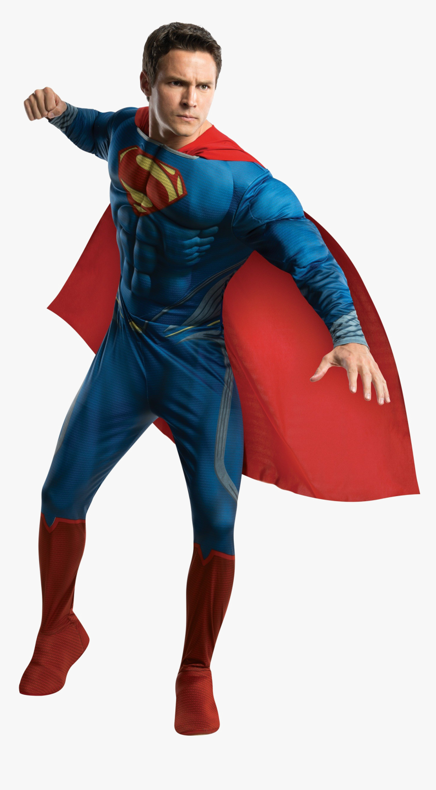 Superman Png Background Image - Superman Costume Men, Transparent Png, Free Download