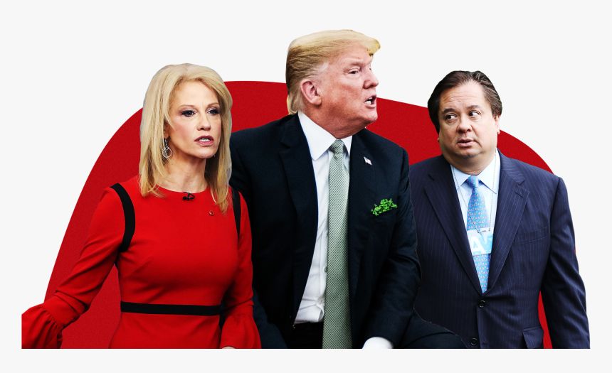 Kellyanne Conway Donald Trump And George Conway - Businessperson, HD Png Download, Free Download