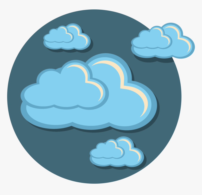 Climate Drawing Storm - Raining Clouds Clipart, HD Png Download, Free Download