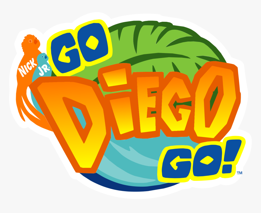 Transparent Nick Jr Logo Png - Nick Jr Go Diego Go Logo, Png Download, Free Download