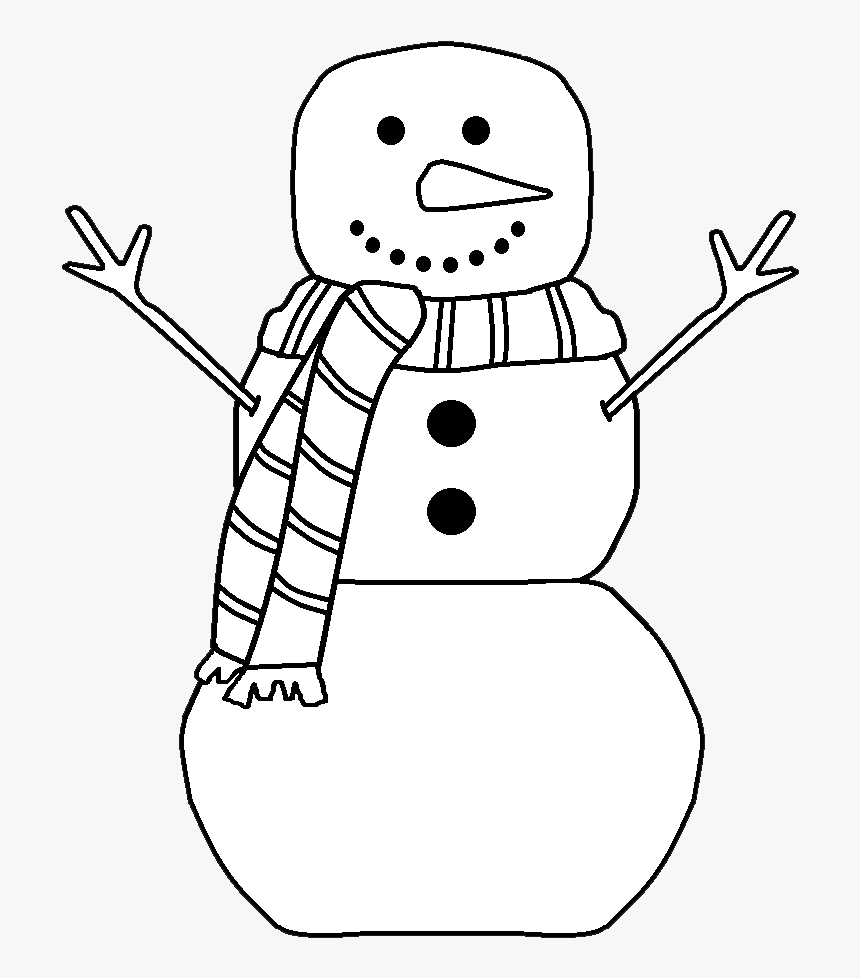 Snowman Silhouette Png, Transparent Png, Free Download