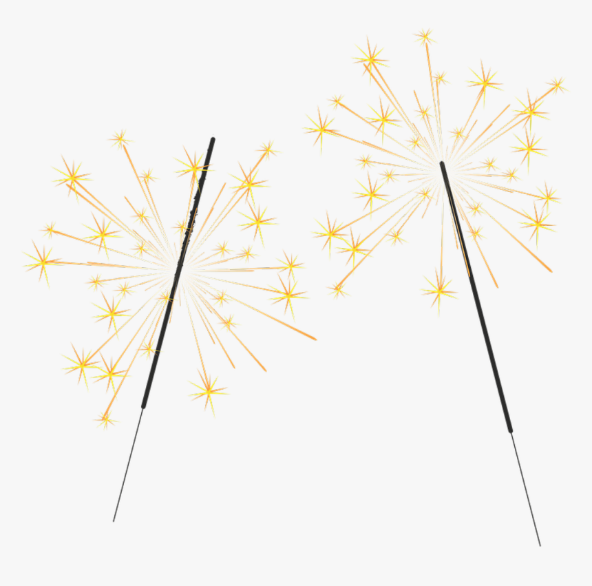 Clip Art Sparklers, HD Png Download, Free Download