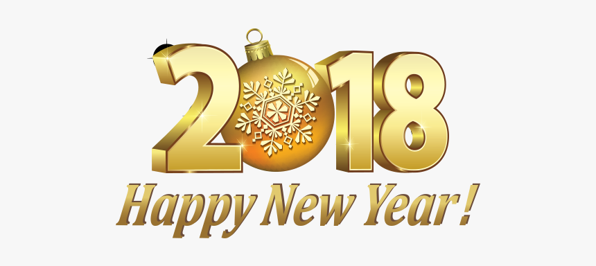 Happy New Year Stickers 2018 Messages Sticker-0 - Graphic Design, HD Png Download, Free Download