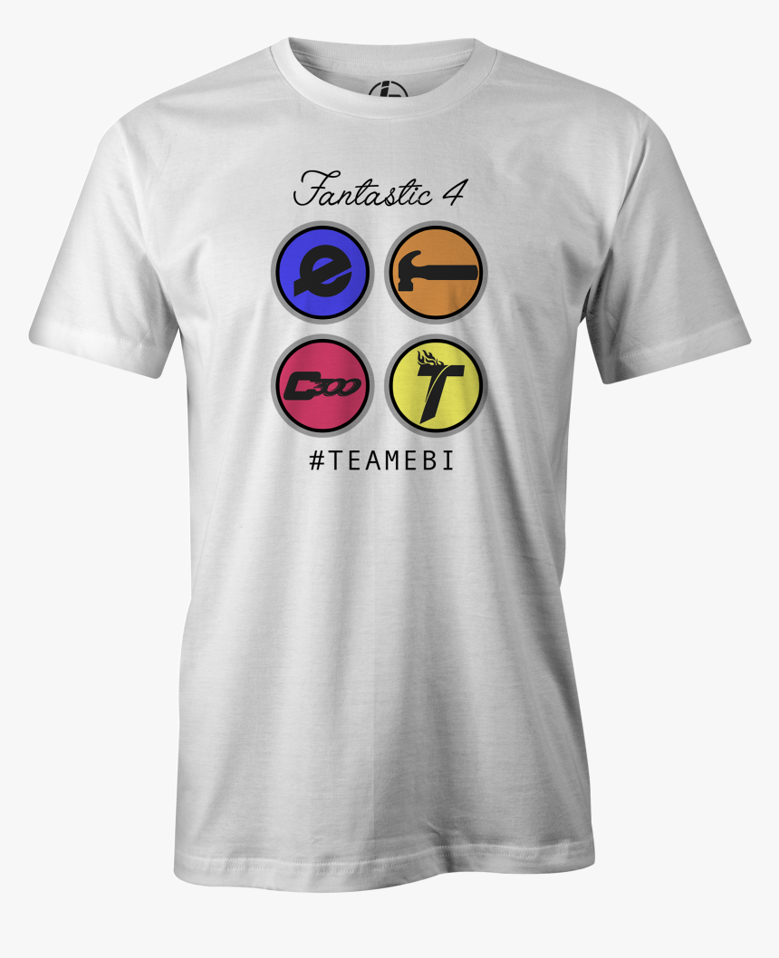 Team Ebi Fantastic Four Men"s Bowling Shirt, White, - Taco Bowling Shirt, HD Png Download, Free Download