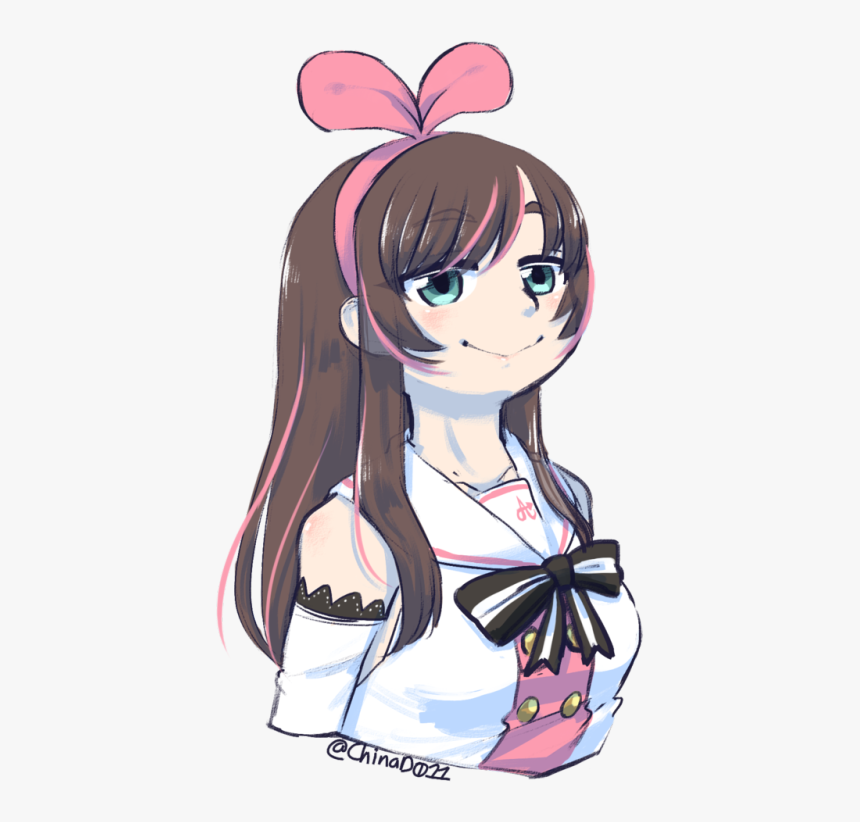 Na Hair Clothing Pink Human Hair Color Mammal Vertebrate - Kizuna Ai Smug, HD Png Download, Free Download