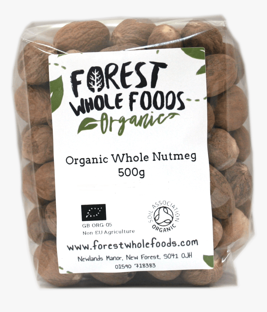 Organic Whole Nutmeg 500g - Frijoles Negros, HD Png Download, Free Download