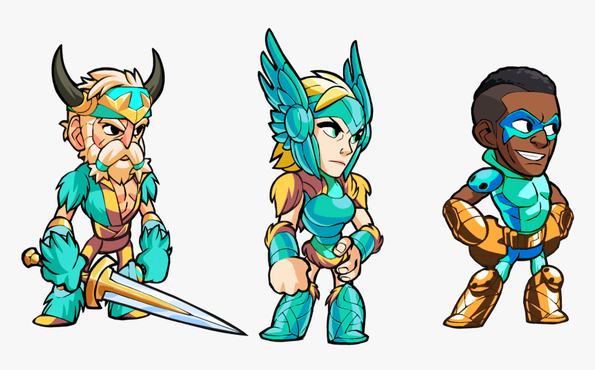 Brawlhalla Atlantean Ada, HD Png Download, Free Download