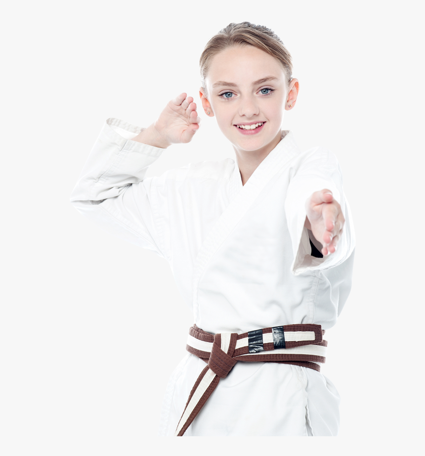 Karate Girl Png Image - Karate, Transparent Png, Free Download