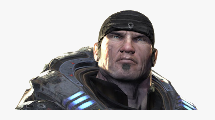 Marcus - Marcus Gears Of War Head, HD Png Download, Free Download