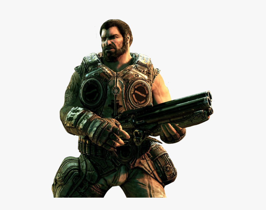 Transparent Gears Of War Marcus Png - Gear Of War 3 Dom, Png Download, Free Download