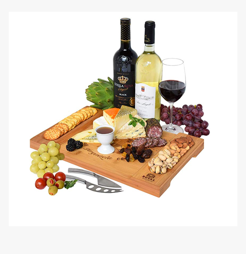 Wine And Cheese Board, HD Png Download, Free Download