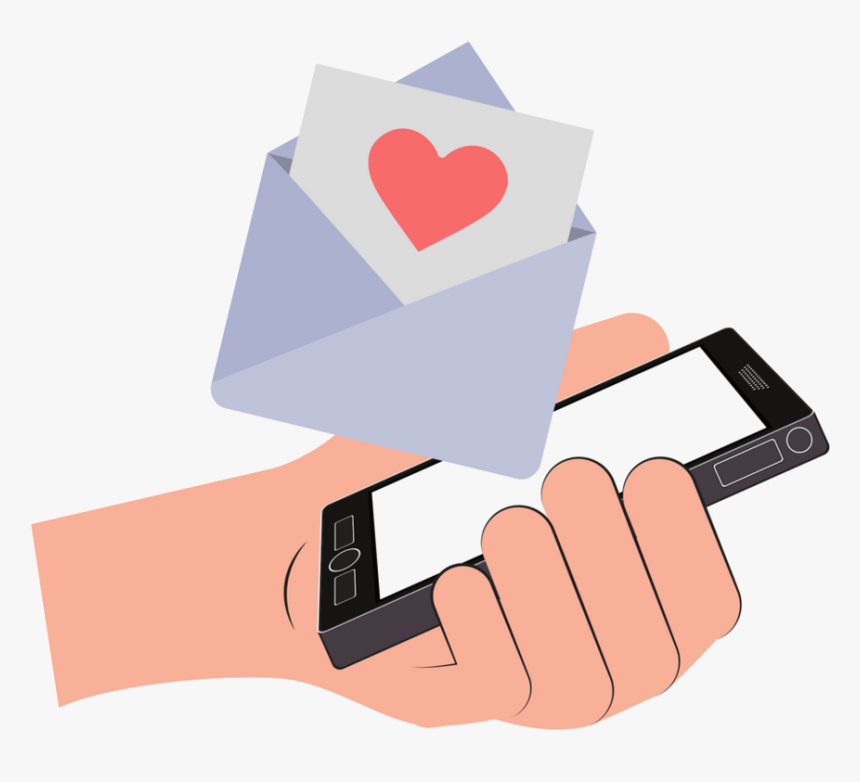 Transparent Finger Heart Png - Smartphone, Png Download, Free Download