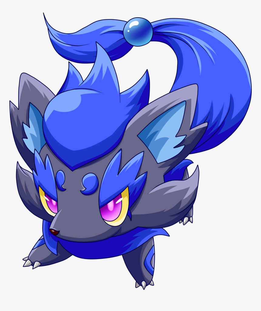 Blue Zorua, HD Png Download, Free Download