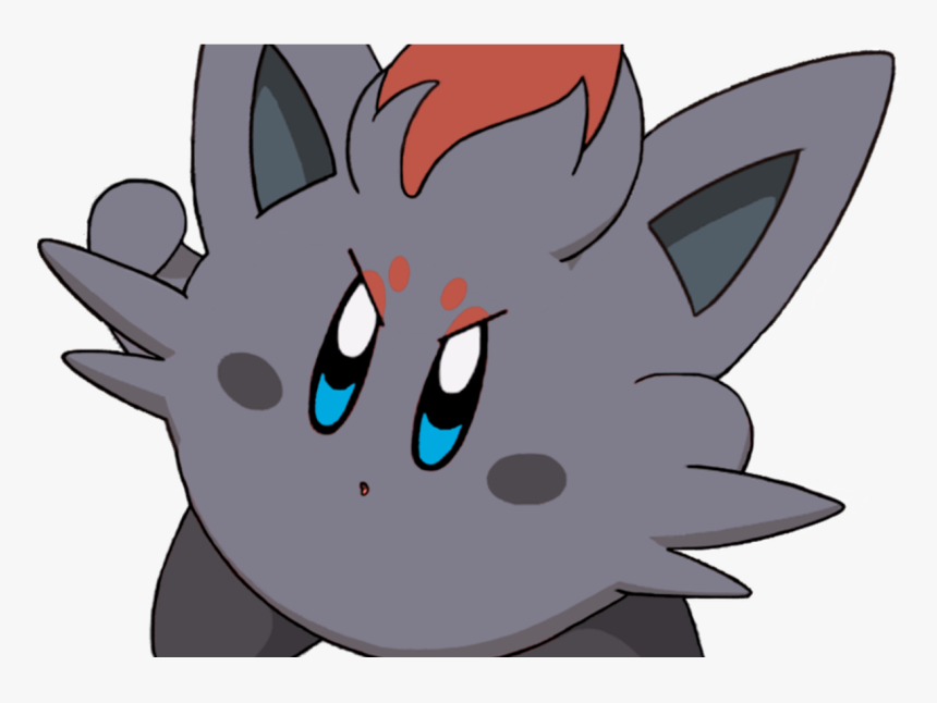 Zorua Kirby Pokemon Kirby Crossover=awesome Pokemon - Zorua Kirby, HD Png Download, Free Download