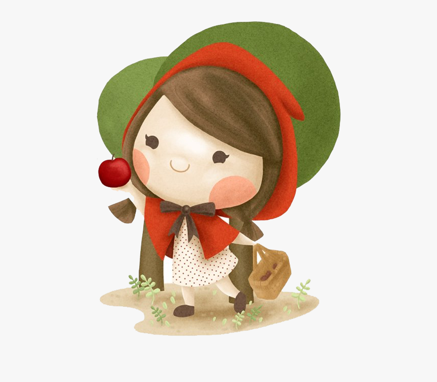 Little Red Riding Hood Transparent Image - Nanhi Lal Chunni, HD Png Download, Free Download