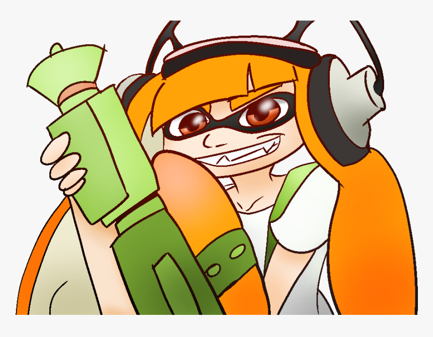 Splatoon Squidgirl - Cartoon, HD Png Download, Free Download