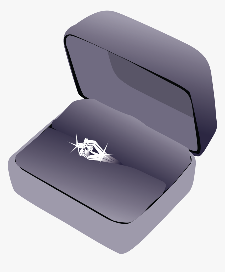 engagement ring in box