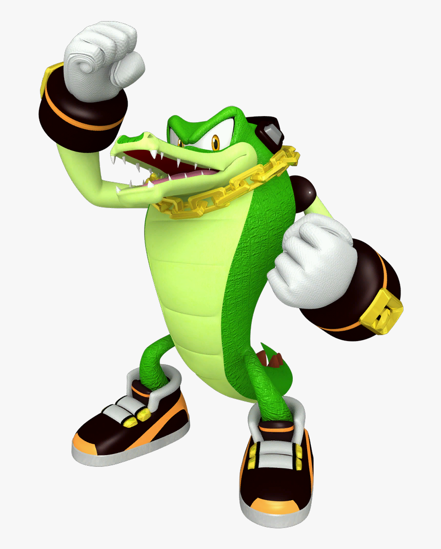 Sonic Free Riders Vector Artwork - Sonic Riders Vector The Crocodile, HD Png Download, Free Download