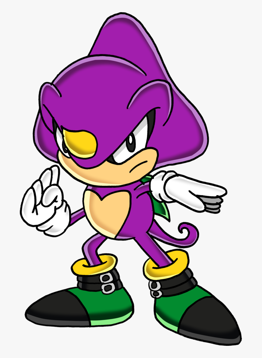 Classic Espio The Chameleon, HD Png Download, Free Download