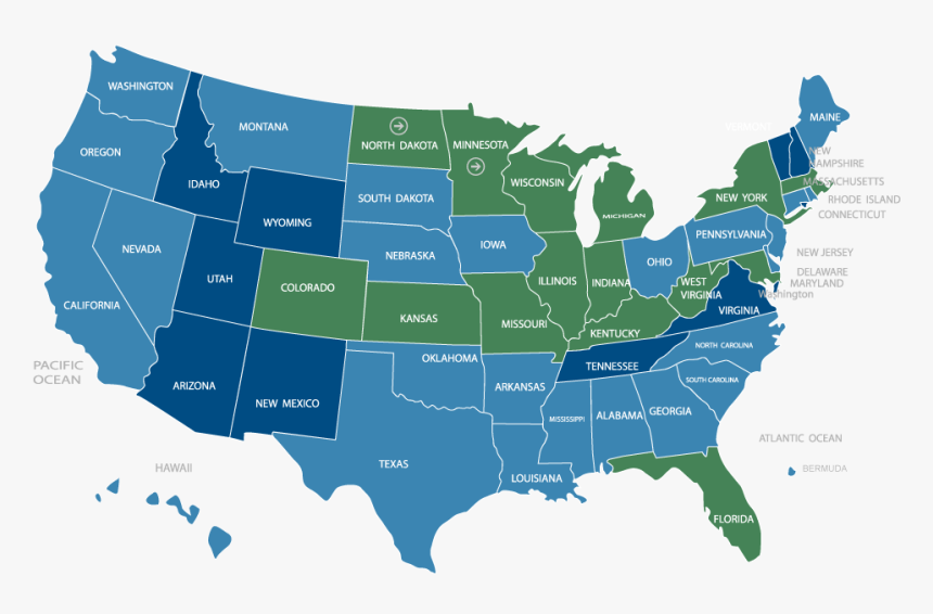 Us Map Transparent Background, HD Png Download, Free Download