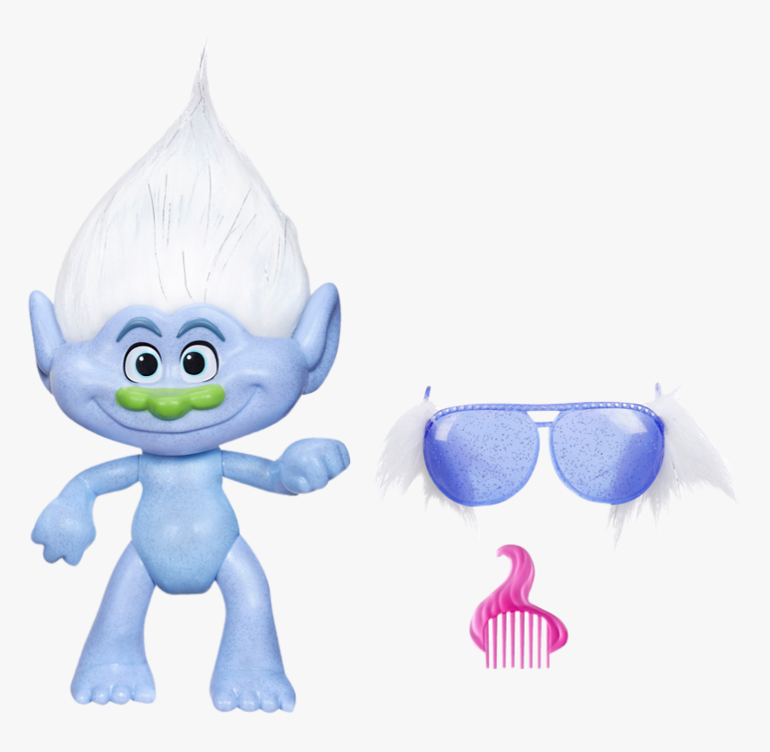 Bestil Glitrende Guy Diamond Figur 33 Cm Trolls Dukker, - Guy Diamond Troll Cartoon, HD Png Download, Free Download