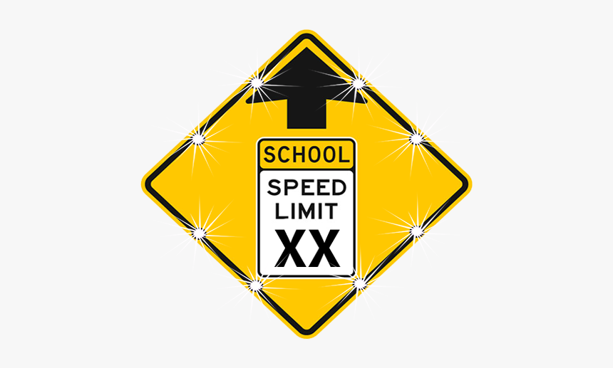 School Zone Ahead Sign, HD Png Download, Free Download