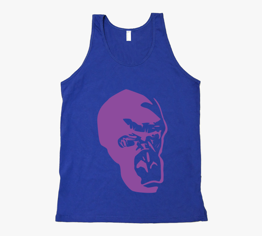 Purple Gorilla Tank Top - Active Tank, HD Png Download, Free Download